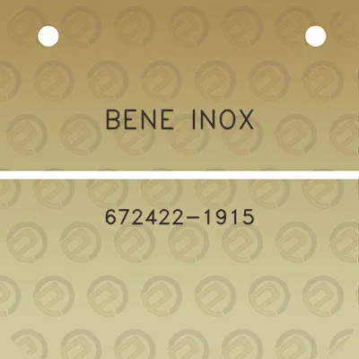 bene-inox-672422-1915