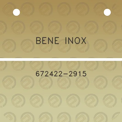 bene-inox-672422-2915