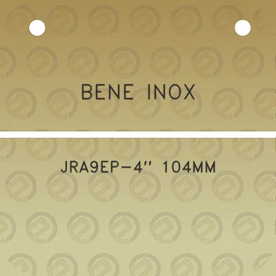 bene-inox-jra9ep-4-104mm