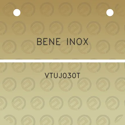 bene-inox-vtuj030t