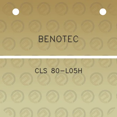 benotec-cls-80-l05h