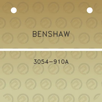 benshaw-3054-910a