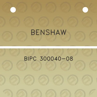 benshaw-bipc-300040-08