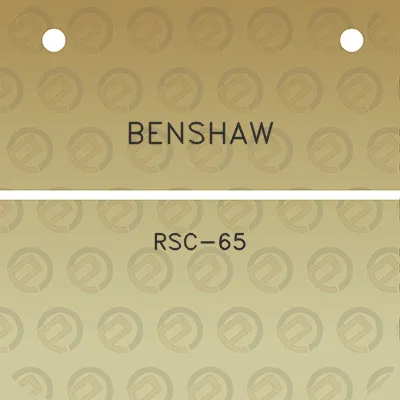 benshaw-rsc-65