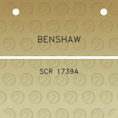 benshaw-scr-1739a