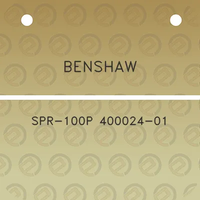 benshaw-spr-100p-400024-01