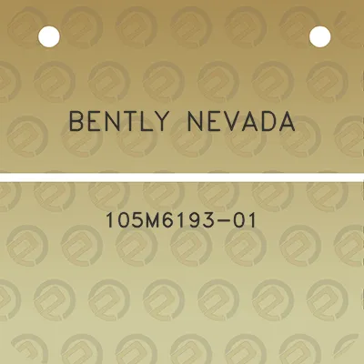 bently-nevada-105m6193-01