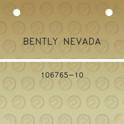 bently-nevada-106765-10