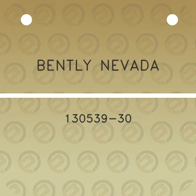 bently-nevada-130539-30