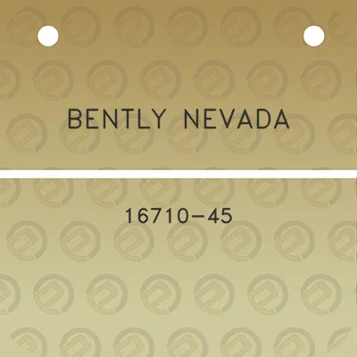 bently-nevada-16710-45