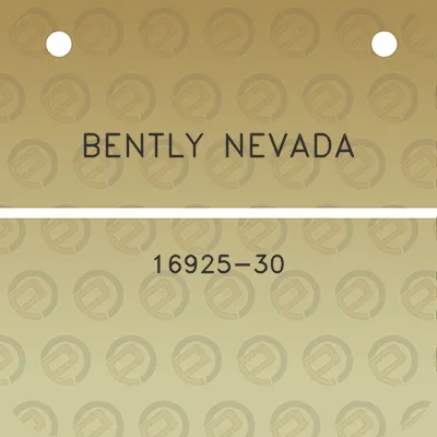 bently-nevada-16925-30