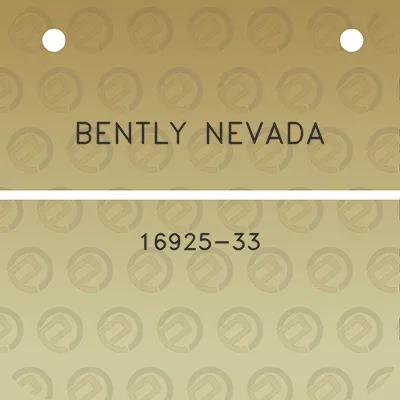 bently-nevada-16925-33