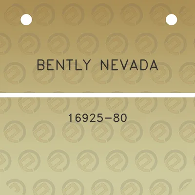 bently-nevada-16925-80