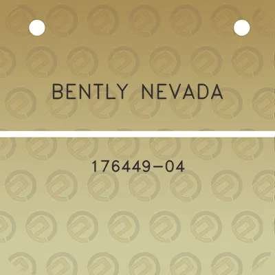 bently-nevada-176449-04