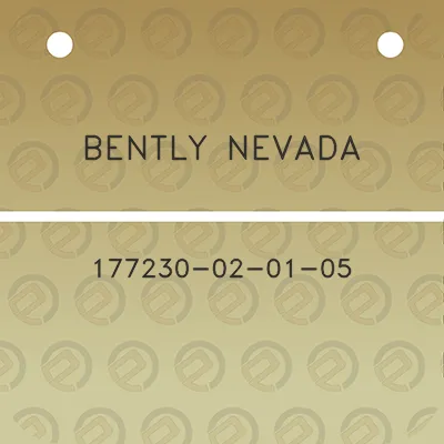 bently-nevada-177230-02-01-05