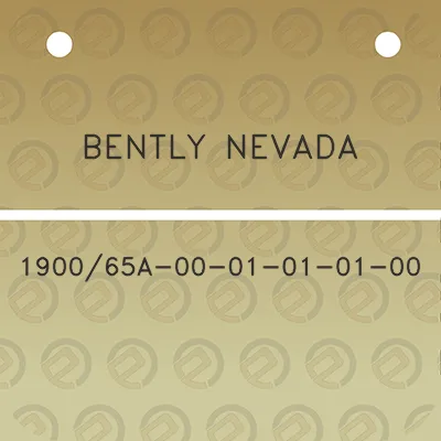 bently-nevada-190065a-00-01-01-01-00