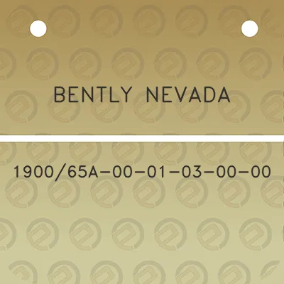 bently-nevada-190065a-00-01-03-00-00