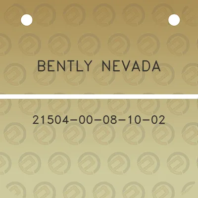 bently-nevada-21504-00-08-10-02