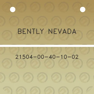 bently-nevada-21504-00-40-10-02