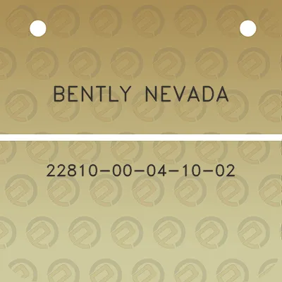 bently-nevada-22810-00-04-10-02