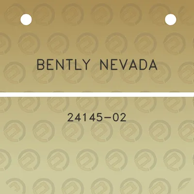 bently-nevada-24145-02