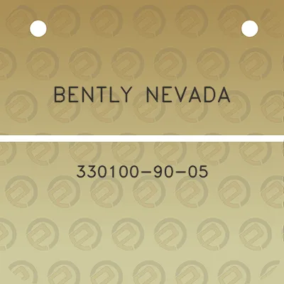 bently-nevada-330100-90-05