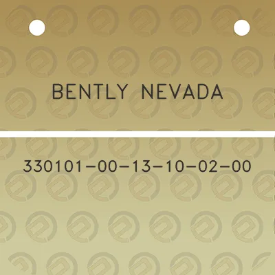 bently-nevada-330101-00-13-10-02-00