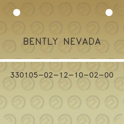 bently-nevada-330105-02-12-10-02-00