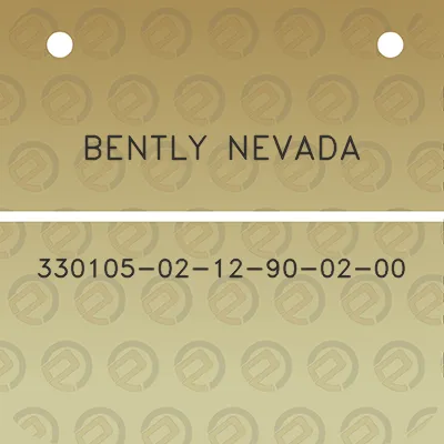 bently-nevada-330105-02-12-90-02-00