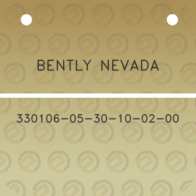 bently-nevada-330106-05-30-10-02-00