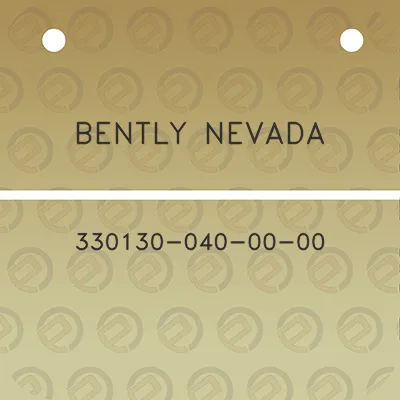 bently-nevada-330130-040-00-00