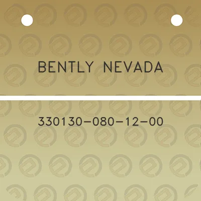 bently-nevada-330130-080-12-00