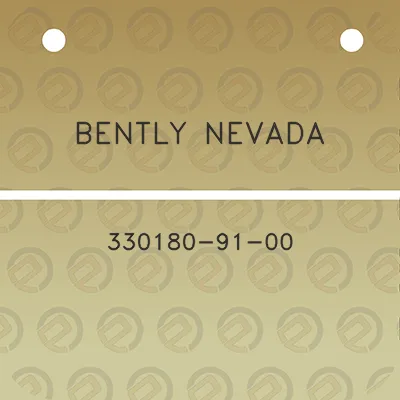 bently-nevada-330180-91-00