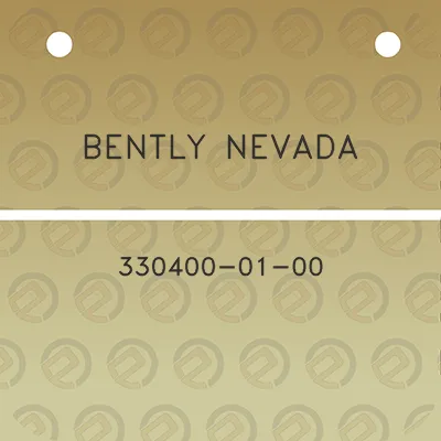 bently-nevada-330400-01-00