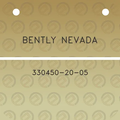 bently-nevada-330450-20-05