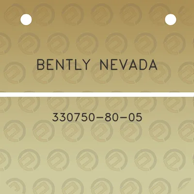 bently-nevada-330750-80-05