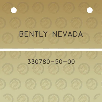 bently-nevada-330780-50-00