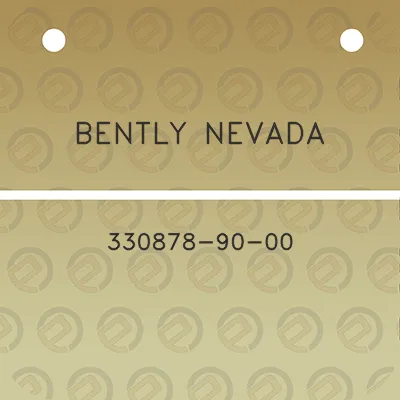 bently-nevada-330878-90-00