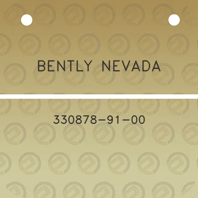 bently-nevada-330878-91-00