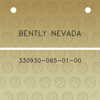 bently-nevada-330930-065-01-00