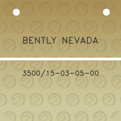 bently-nevada-350015-03-05-00