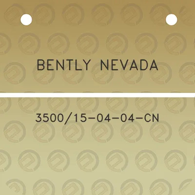 bently-nevada-350015-04-04-cn