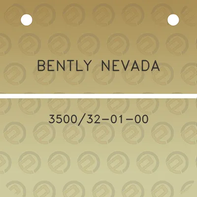 bently-nevada-350032-01-00