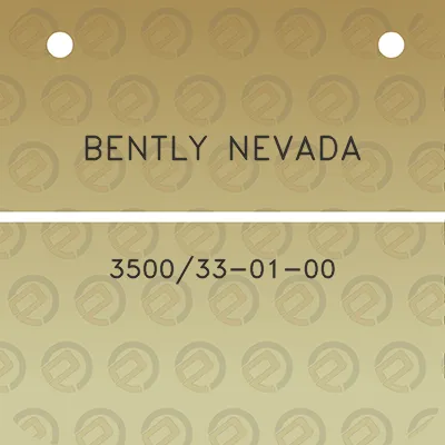 bently-nevada-350033-01-00