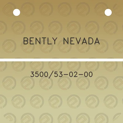 bently-nevada-350053-02-00