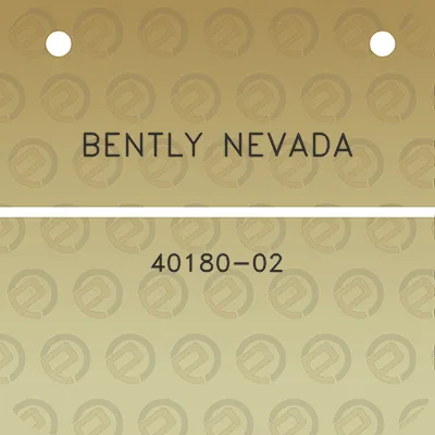 bently-nevada-40180-02