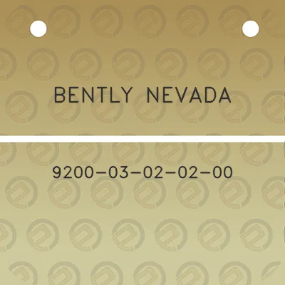 bently-nevada-9200-03-02-02-00