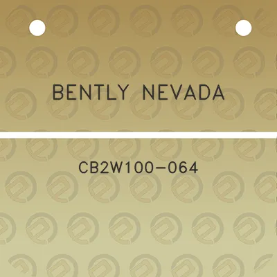 bently-nevada-cb2w100-064