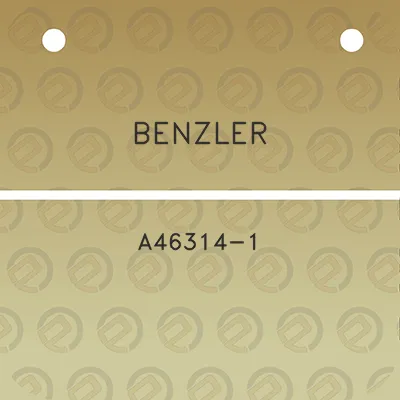 benzler-a46314-1