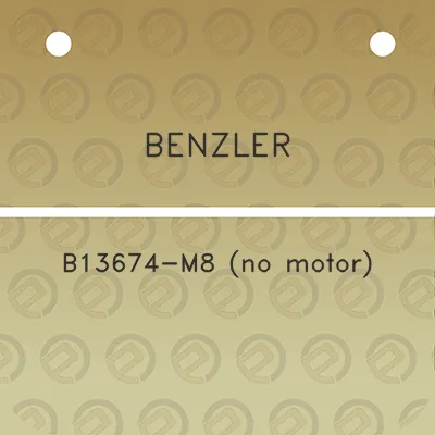 benzler-b13674-m8-no-motor